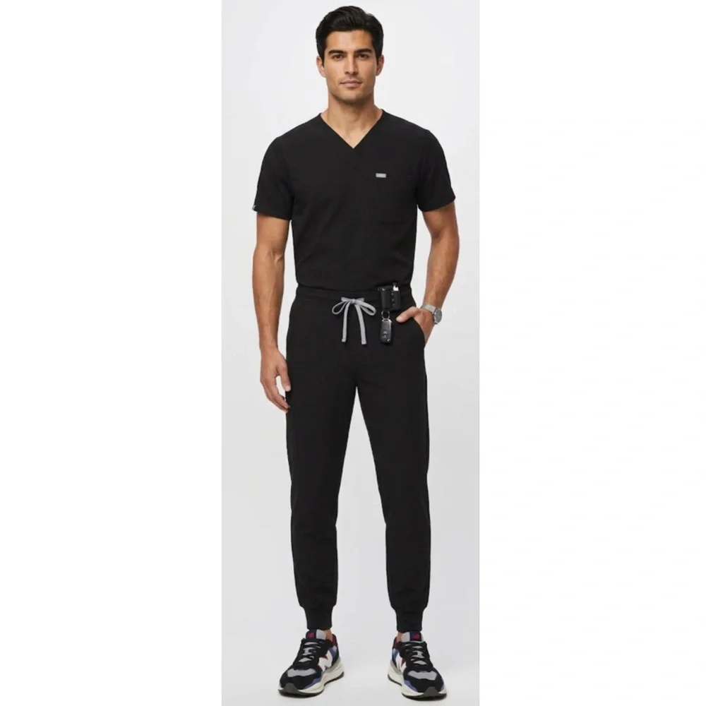 Figs Men’s Tansen Jogger Scrub Pants Black Small